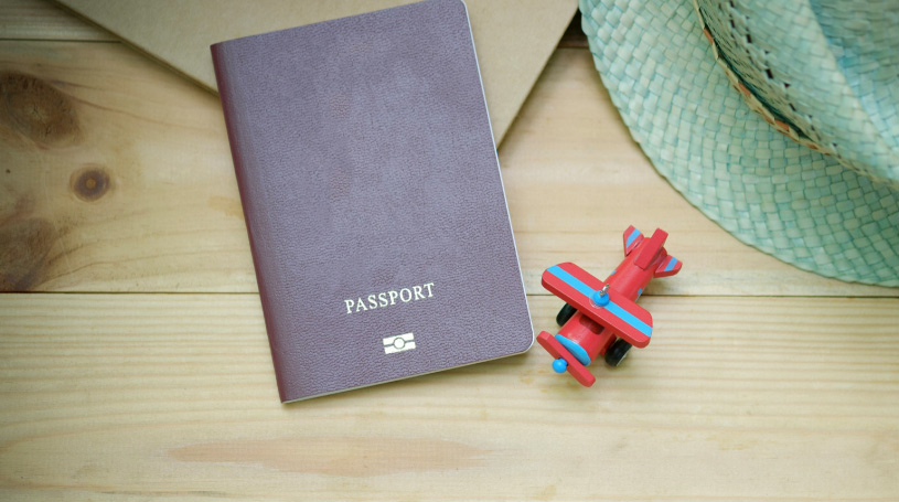 Visa crisis image of passport